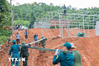 Lào Cai: Khởi công xây dựng khu tái định cư cho người dân Làng Nủ, Kho Vàng