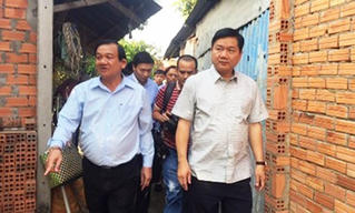 Khởi công làm đường, sửa nhà theo chỉ đạo 'nóng' của Bí thư Thăng