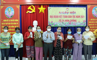 Khánh Hòa: Ngày hội Đại đoàn kết toàn dân tộc khu dân cư Hòn Chồng