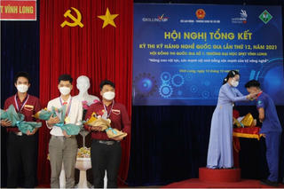 Trao 16 Huy chương Vàng cho thí sinh thi nghề trực tuyến