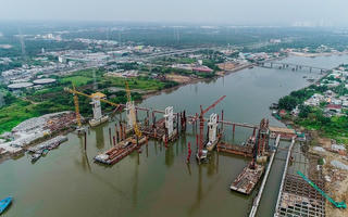 Dự án chống ngập khổng lồ chậm tiến độ