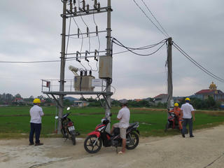 Hà Tĩnh: Nổ bốt điện, UBND thị trấn gần như tê liệt