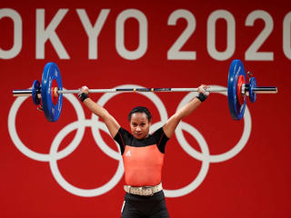 Olympic Tokyo 2020: Nữ VĐV cử tạ Papua New Guinea làm nên lịch sử