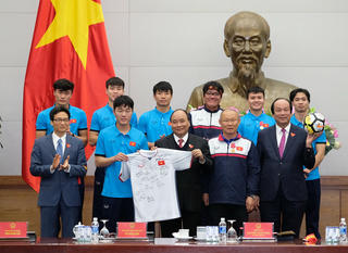 Thủ tướng gặp mặt Đội tuyển U23 Việt Nam
