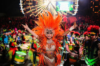 Sự trở lại của lễ hội hóa trang đặc sắc Carnival Nice tại Pháp