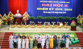 Khai mạc Đại hội Đảng bộ tỉnh Long An lần thứ X