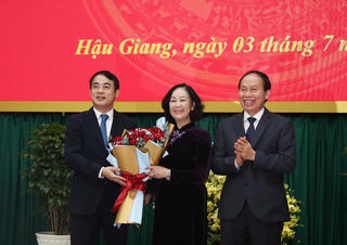 Chủ tịch Vietcombank làm Bí thư Tỉnh ủy Hậu Giang