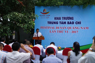 Quảng Nam: Khai trương Trung tâm Báo chí phục vụ Festival