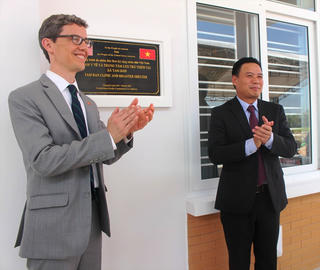 Khánh thành Trạm y tế do Bộ Tư lệnh Thái Bình Dương tài trợ