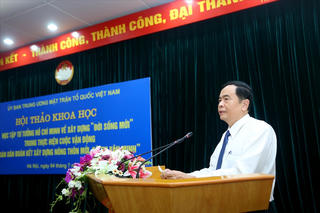 Để mỗi người dân hiểu được giá trị cốt lõi của ‘Đời sống mới’