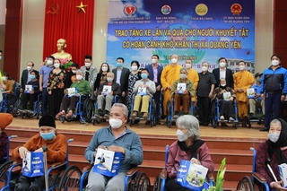 16 triệu lượt người khuyết tật, trẻ mồ côi và người khó khăn được hỗ trợ