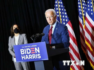 Ông Joe Biden chính thức đại diện đảng Dân chủ tranh cử Tổng thống Mỹ