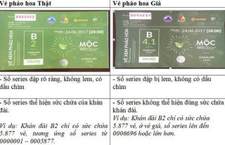 Xuất hiện vé giả tại Lễ hội pháo hoa quốc tế Đà Nẵng 2017