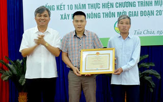 Tủa Chùa (Điện Biên):Tổng kết 10 năm xây dựng nông thôn mới