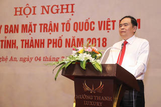 Tâm huyết của người Mặt trận