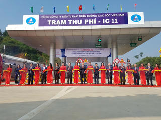 Khánh thành nút giao thông IC-11 trên cao tốc Nội Bài - Lào Cai