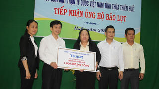 Thừa Thiên - Huế: Tiếp nhận hơn 9 tỷ đồng tiền, hàng ủng hộ đồng bào vùng lũ