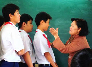 Khi học sinh bị phạt