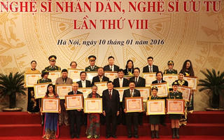 Lấy ý kiến về hồ sơ đề nghị xét tặng nghệ sĩ