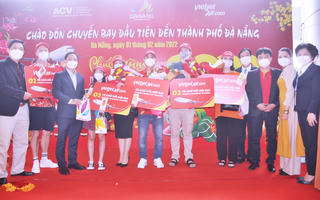 Đà Nẵng 'mở cửa bầu trời' đón 404 chuyến bay trong 9 ngày Tết