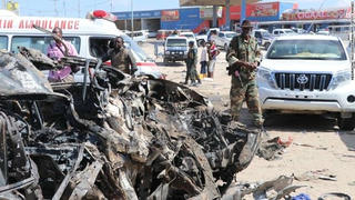 Somalia: Bom xe phát nổ gần Quốc hội Somalia ở thủ đô Mogadishu