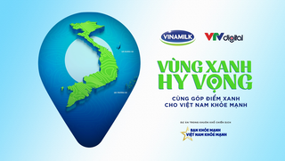 Vinamilk góp 1 triệu ly sữa cho trẻ em khó khăn với hoạt động  'cùng góp điểm xanh, cho Việt Nam khỏe mạnh'
