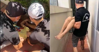 Hà Nội: Bé trai 10 tuổi rơi từ tầng 5 chung cư thoát chết kì diệu