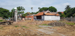 Một di tích lịch sử bị chia tách