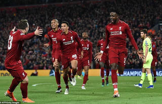 Hủy diệt Barcelona, Liverpool thẳng tiến chung kết Champions League