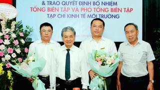 Tạp chí Kinh tế Môi trường có tân Tổng Biên tập, Phó Tổng biên tập