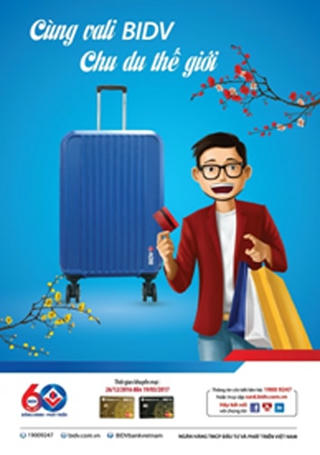 Đón xuân đắc lộc cùng thẻ BIDV Vietravel