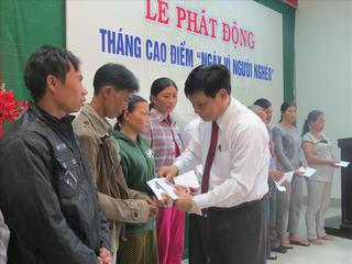 Thừa Thiên Huế: Trên 670 triệu ủng hộ 'Ngày vì người nghèo'