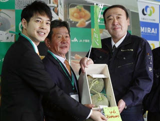 Cặp dưa lưới có giá gần 700 triệu đồng