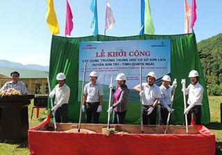 Trên 3 tỷ đồng xây dựng một ngôi trường THCS