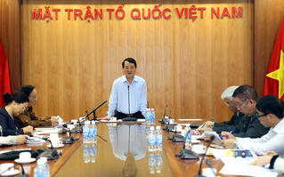 Góp ý báo cáo chính trị Đại hội MTTQ Việt Nam lần thứ IX