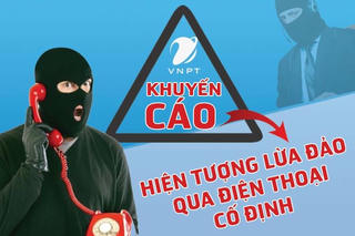 Cảnh báo hiện tượng lừa đảo nhắc nợ cước qua điện thoại cố định