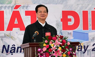 Thủy điện Lai Châu đã hòa vào lưới điện quốc gia