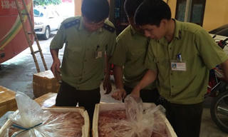 Ninh Bình: Thu giữ 14 thùng nội tạng hôi thối và nhiều động vật hoang dã