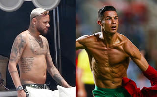 Neymar phản pháo vì bị chê phát tướng, thân hình kém xa Ronaldo