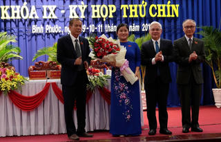 Bình Phước có tân nữ Chủ tịch tỉnh