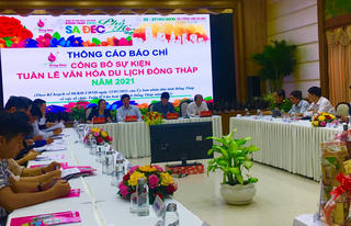 Đất Sen Hồng tổ chức Tuần lễ Văn hóa và Du lịch năm 2021
