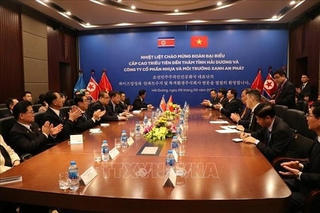 Đoàn cấp cao Triều Tiên thăm Hải Dương