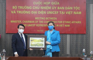 Ủy ban Dân tộc: Sẵn sàng cùng UNICEF triển khai các hoạt động hợp tác vì trẻ em