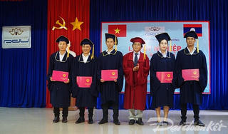 Lễ tốt nghiệp cho lưu học sinh Lào năm 2018