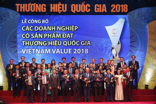 PVN có 5 doanh nghiệp được công nhận Thương hiệu Quốc gia năm 2018