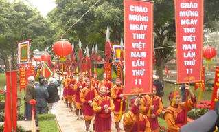 Phái đoàn Liên minh châu Âu tham dự Ngày thơ Việt Nam