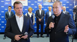 Đảng của ông Putin thắng lớn trong bầu cử Hạ viện Nga