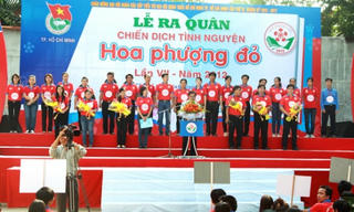 Hơn 40.000 học sinh, giáo viên tham gia chiến dịch Hoa phượng đỏ