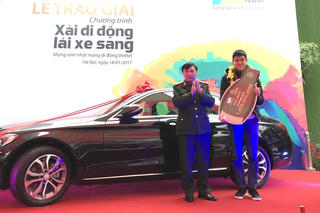 Nam sinh 9X trúng xe Mercedes-BenZ của Viettel