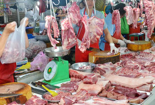 Giá thị lợn tăng nhưng vẫn đủ nguồn cung dịp Tết